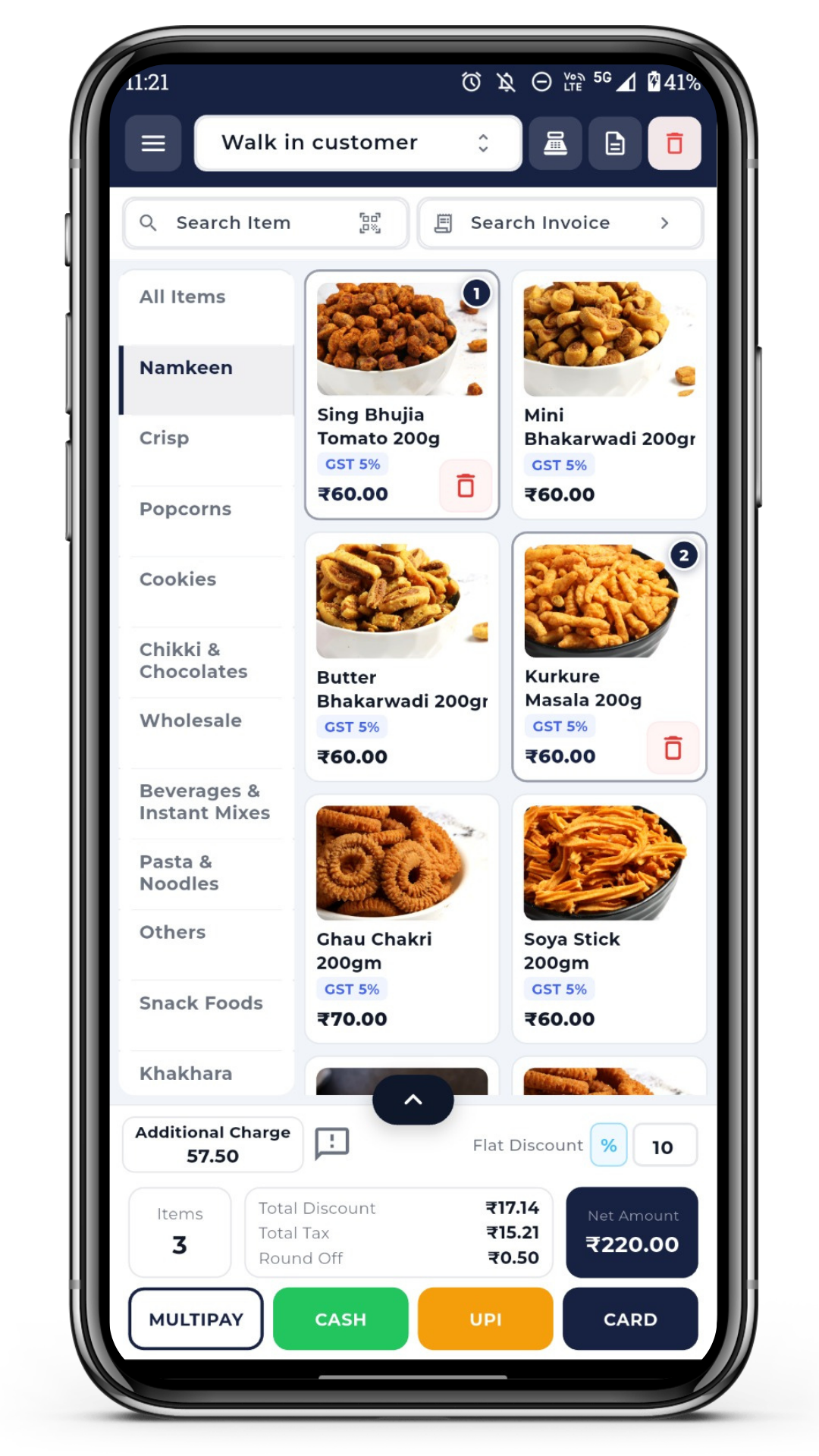 Image Based POS Interface